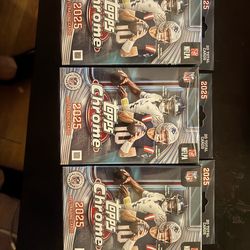 Topps Chrome Football Hangers