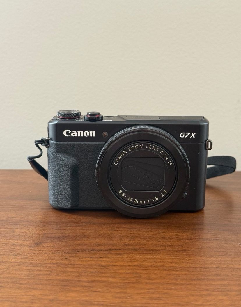 Canon Powershot G7X Mark II