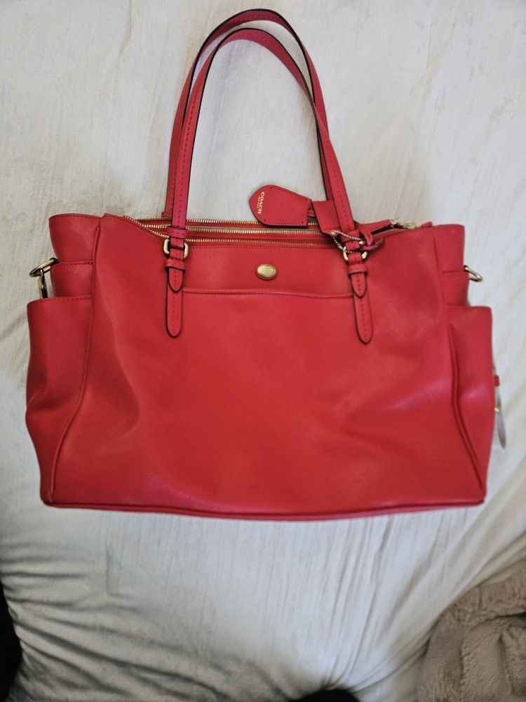 Coach Diaper/ Travel Bag