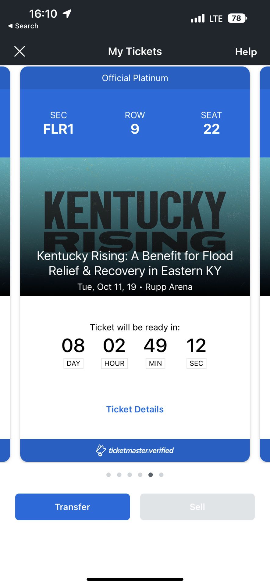 Kentucky Rising Floor Tickets! Tyler Childers, Chris Stapleton!