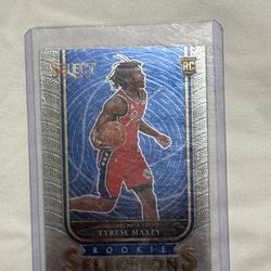 TYRESE MAXEY ROOKIE CARD!!!