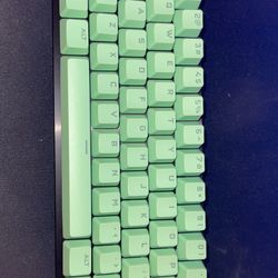 60% Gaming Keyboard Brown Switches (Custom Keycaps)