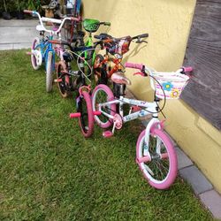 Bicycles Bundles 6 Biles Good Working Condition Tires Hold Air Fine $50 For All  Of Then Sel Separately 