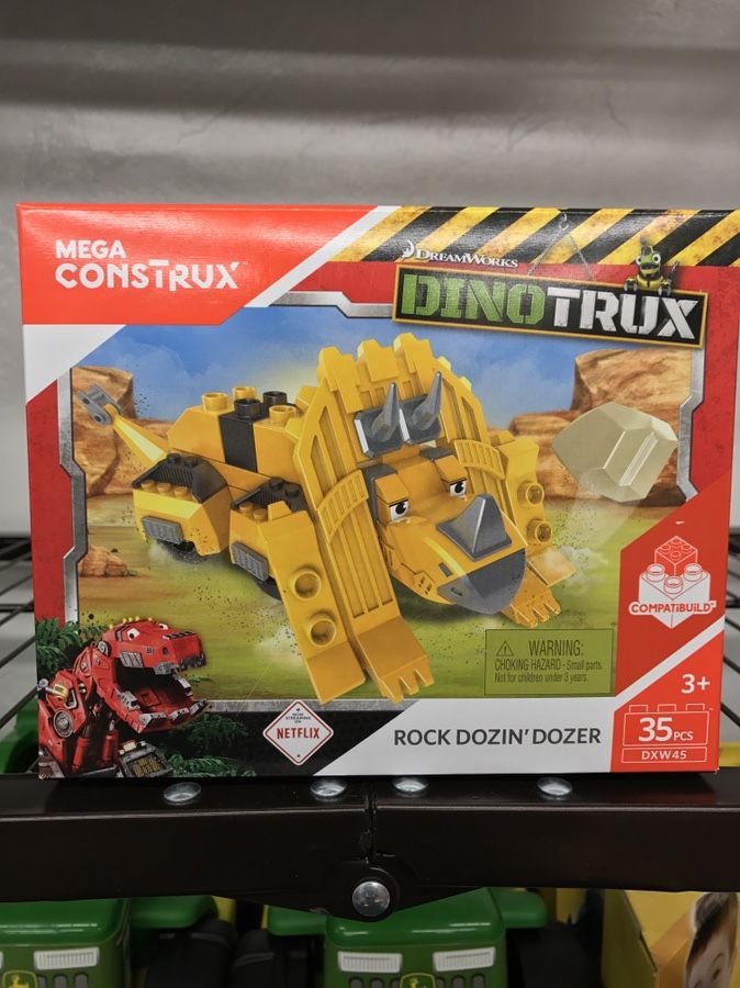 Mega construx Dinotrux rock donzin dozer