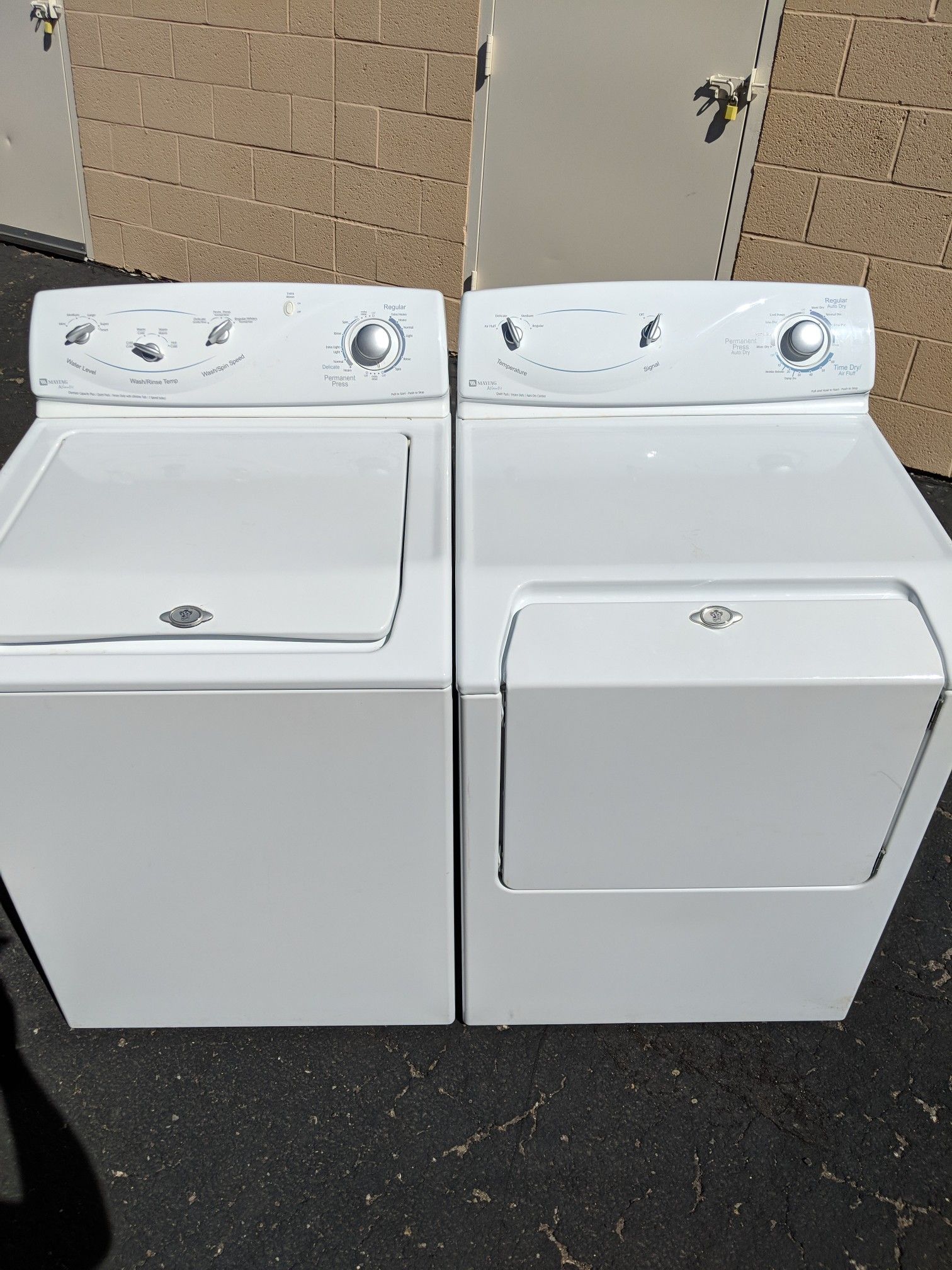 Delivery CLEAN Maytag Atlantis Washer Electric Dryer Set