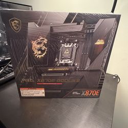 BRAND NEW!! MSI X870E MEG GODLIKE Motherboard, AM5 eATX