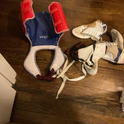 This A Good Set For Boxing, The Shoes Are 11 And 1/2 Great Set (NO SHIPPING)