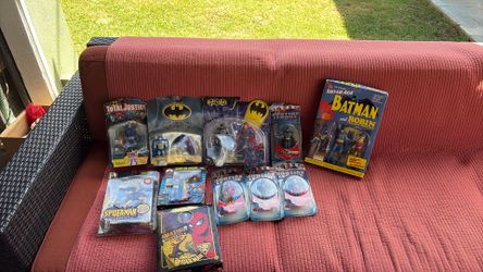 TOYS Batman, Superman, Green Lantern, Sin City, Flash from Walmart, DC  and Marvel,