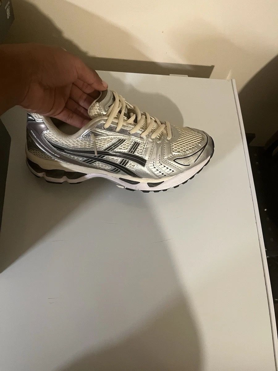 ASICS, Shoe, White, And 10US In Men.