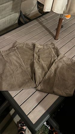 Tan corduroy pants