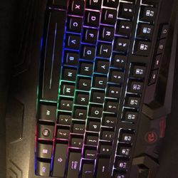 Rgb Redragon Keyboard 