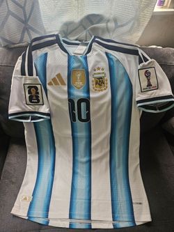 Messi home 2xl player version cup  patches