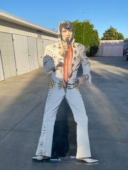 Elvis Presley life size cardboard cut out