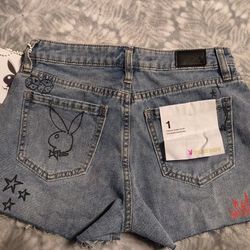Playboy Jean Shorts