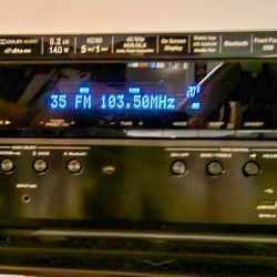 Denon AV System With 5.1 Speaker Surround System