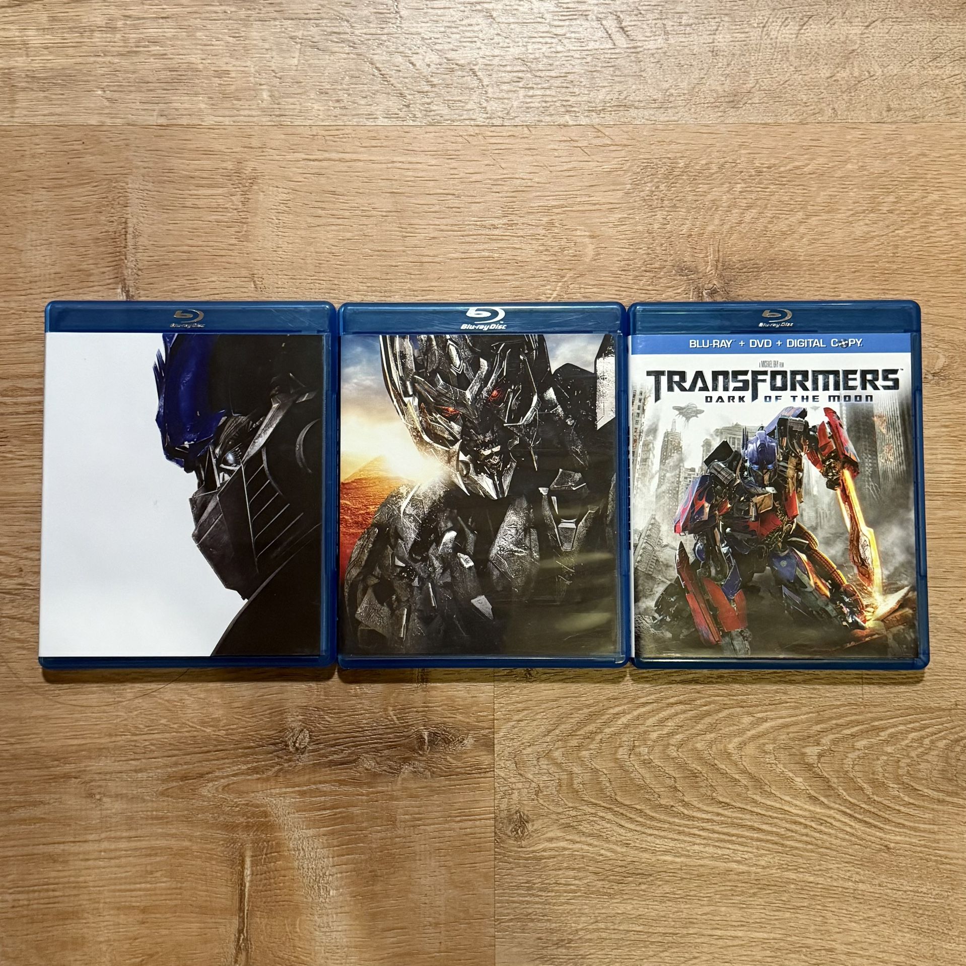 Tranformers 1-3 Set ~ Blu-ray’s + Special Features