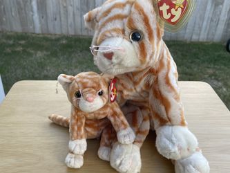 1999 “Amber” Big “TY” Beanie Baby Cats