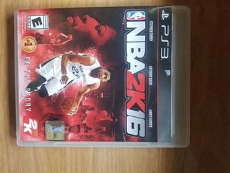NBA 2K16 on Playstation 3