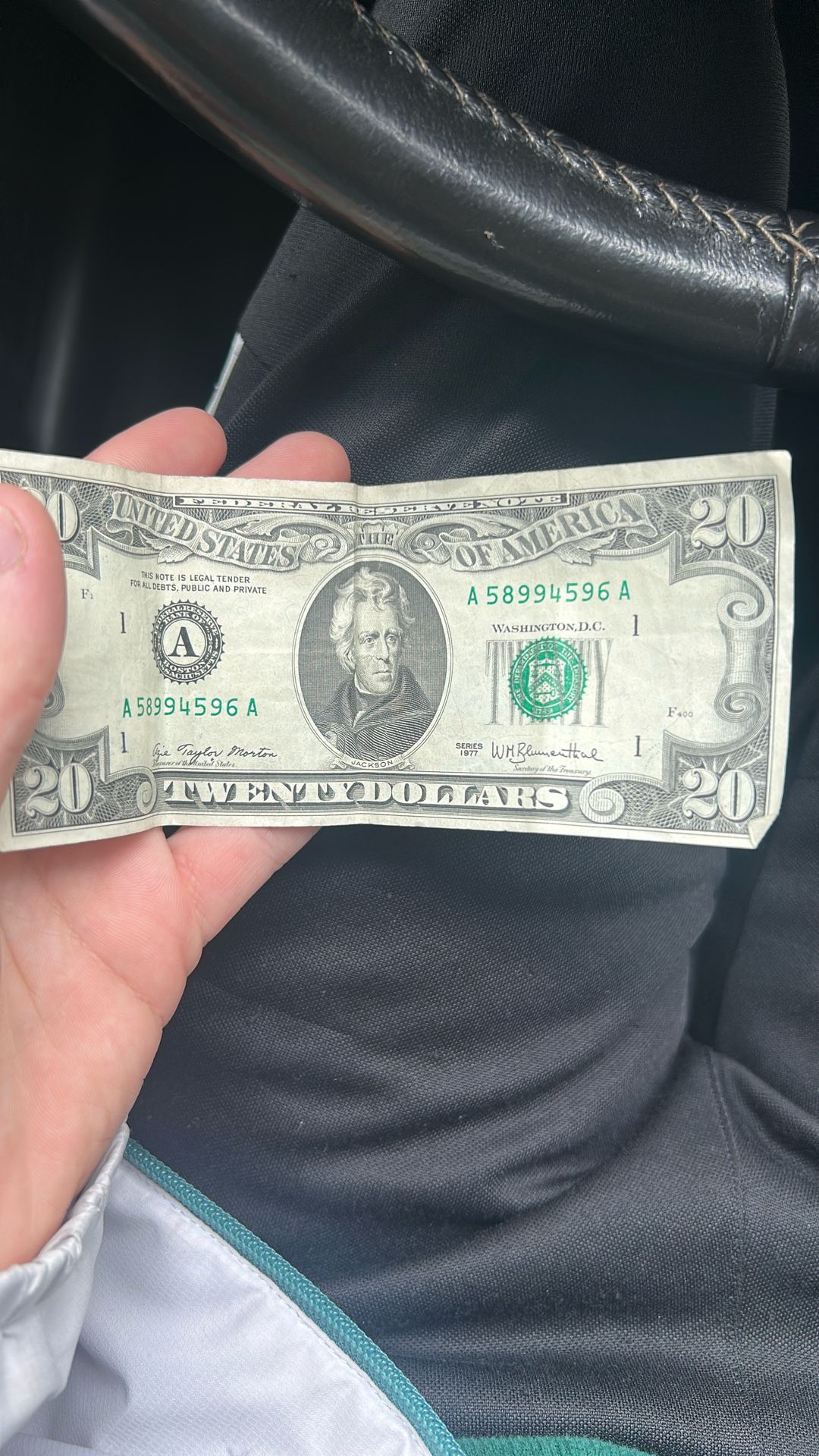 1977 20$ Billl