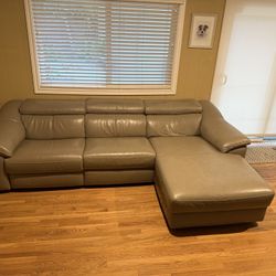 Natuzzi - Leather Sofa