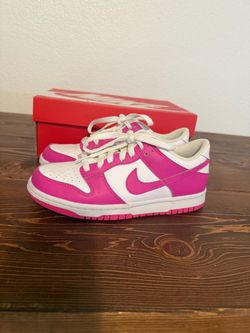 Nike Dunk Low Pink White Sneakers