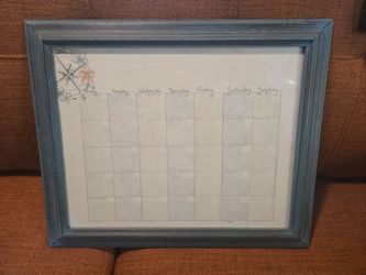 2 Rustic Blue Picture Frames 11 x 14in.