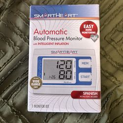 Smart heart automatic blood pressure monitor