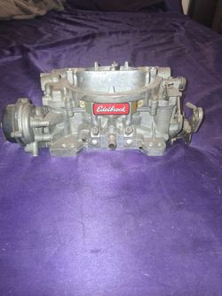 600cfm edelbrock carburetor