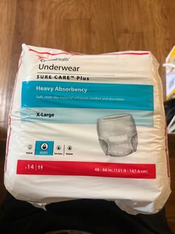 Extra large adult underwear