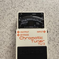Boss TU-3 Tuner Pedal 