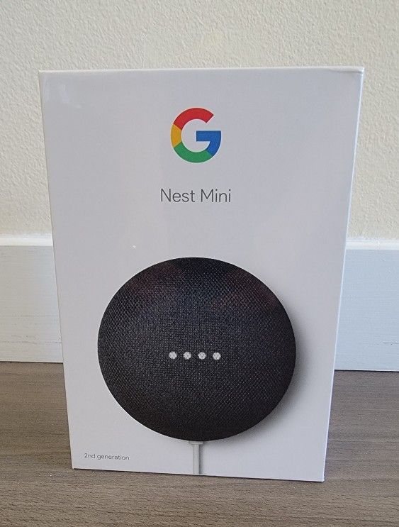 (Brand New) Google Nest Mini 2nd Gen - Bluetooth Speaker

