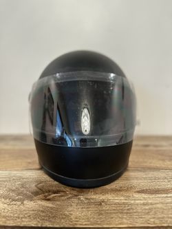 Biltwell Gringo Motorcycle Helmet Flat Black (Size M)