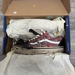 Vans Premium Old Skool ‘Charms’ - Red- Sz 8 - Great Condition 