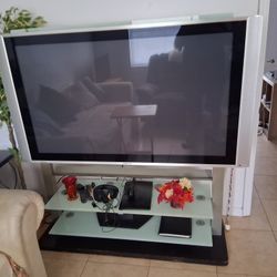 TV and Class Tv Stand
