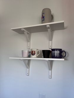 Ikea and Rubbermaid shelves track system
