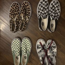 Woman’s Slip On Vans (3 Left)