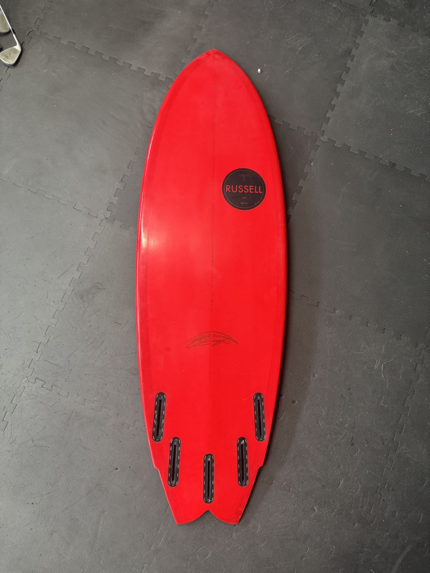 Russell surfboard 