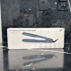 T3 Singlepass Ceramic 1” Straightening And Styling Iron 