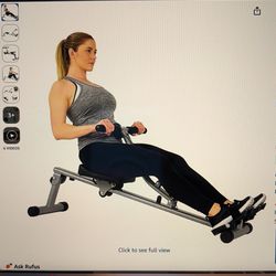 Fitness Compact Adjustable Rowing Machine 