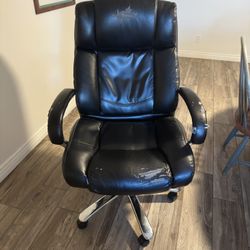 Faux Leather Office Chair