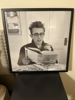 Framed James Dean Print