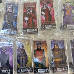 FiGPiN enamel pins Batman: The Animated Series Set