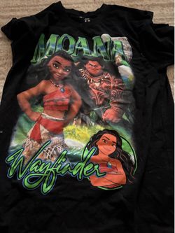 moana shirt and long sleeve shirt