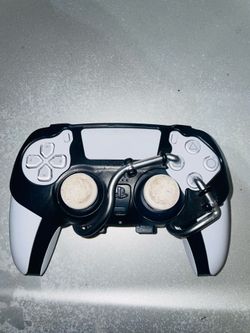 Ps5Controller with lever back precision rings and Thumb grips (Read Description)