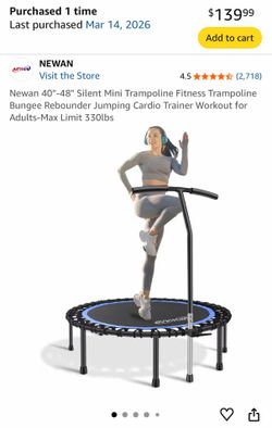 Trampoline 40” - 48” mini