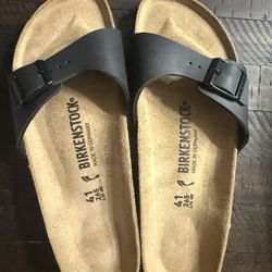 Birkenstock Madrid Black Size 41/10 Women’s