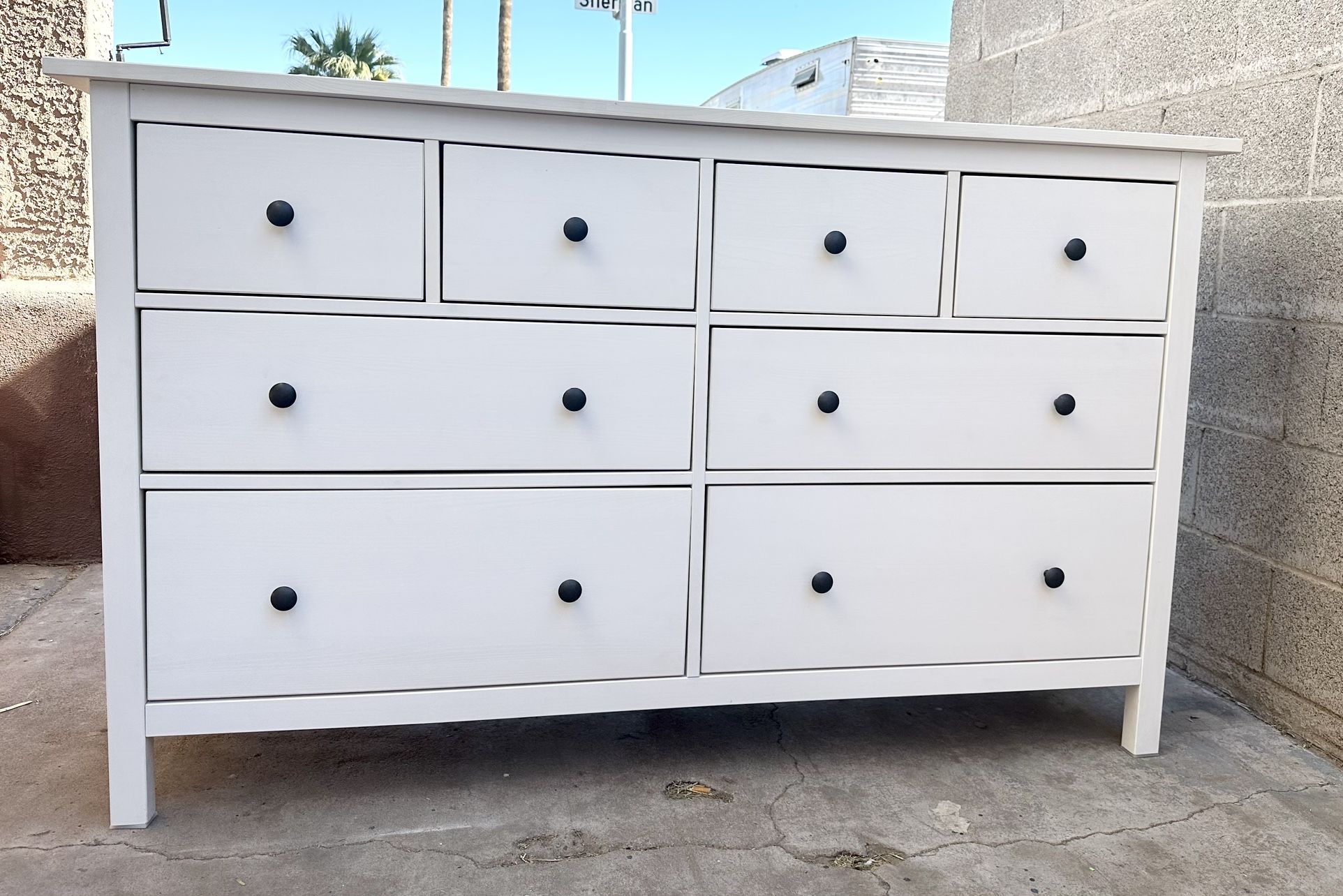 Ikea Hemnes White 8-drawer Dresser 