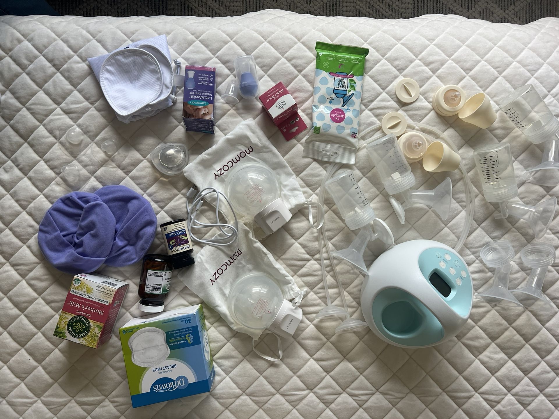 Breastfeeding/ breast Pumping Care Items