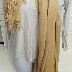 Men Pashmina Shawl Made In Pakistan Very Soft Embroidered Fridge Beige 84"x36". Unisex shawl Men and women both can wear You can wear with any kind of