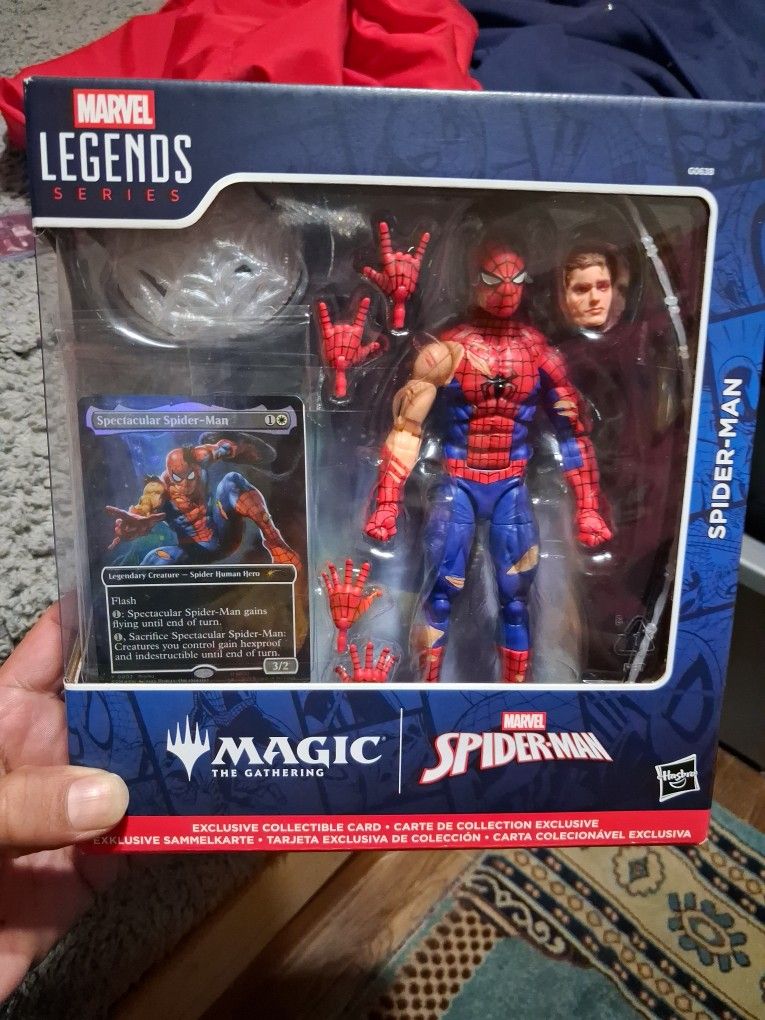 Marvel Legends Spider man Magic The Gathering